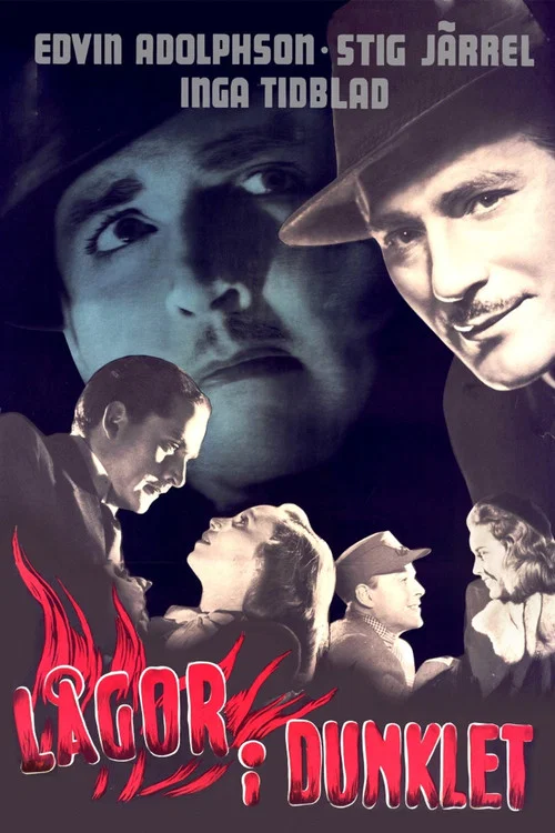 Movie poster for Flames in the Dark (1942)