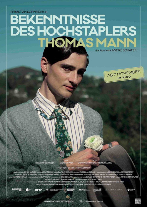 Movie poster for Confessions of Thomas Mann, Confidence Man (2024)