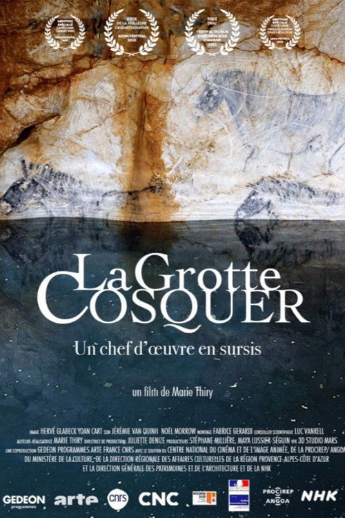 Movie poster for La Grotte Cosquer, un chef-d'œuvre en sursis (2022)