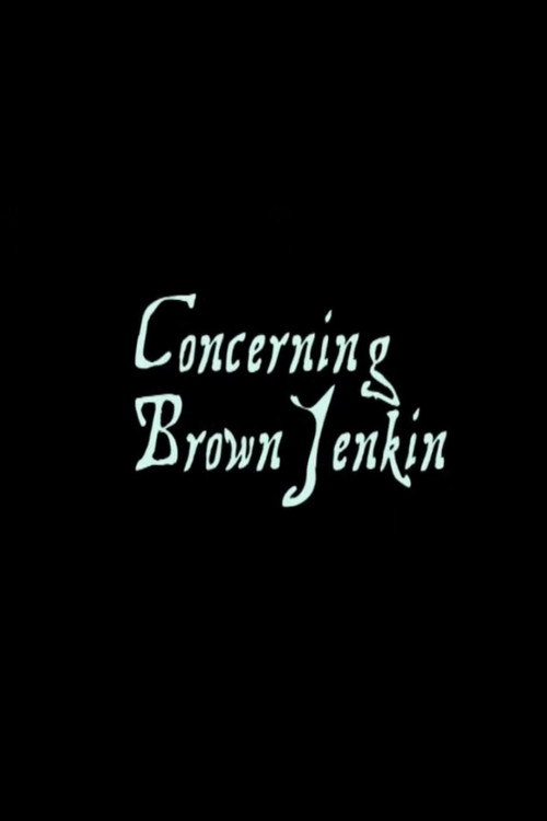 Movie poster for Concerning Brown Jenkin (2009)