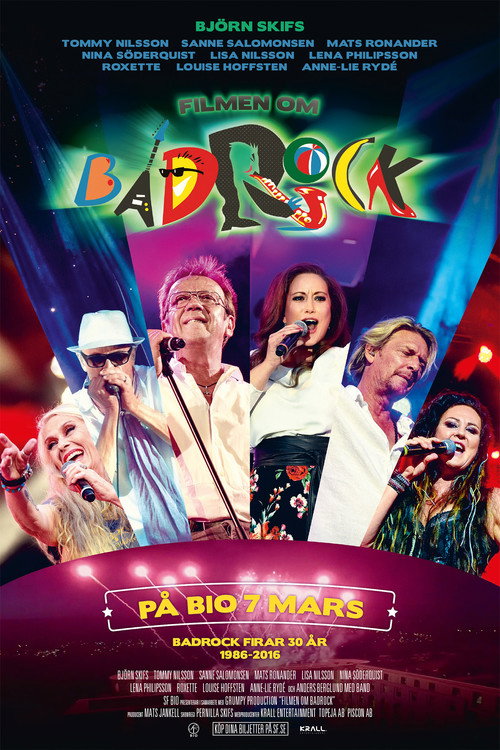 Movie poster for The Film About Badrock (2017)