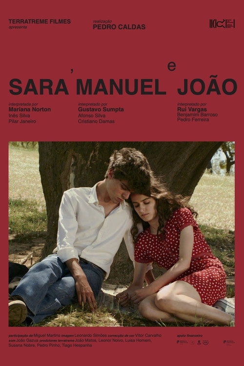 Movie poster for Sara, Manuel e João (2024)