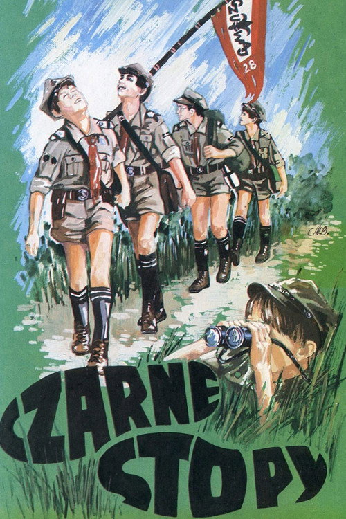 Movie poster for Black Feet (1987)
