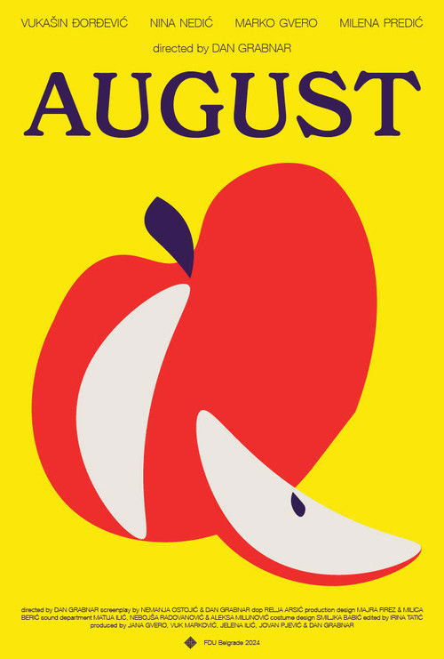 Movie poster for August (2024)