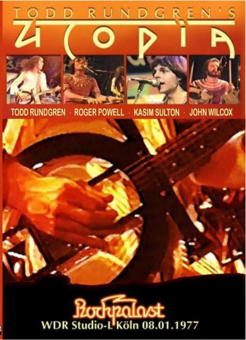 Movie poster for Todd Rundgren's Utopia - WDR Studio-L Köln 08.01.1977 (1977)