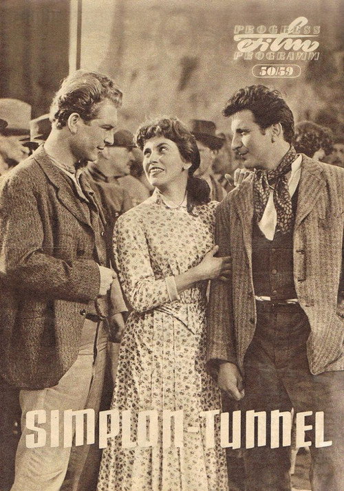 Movie poster for Simplon-Tunnel (1959)
