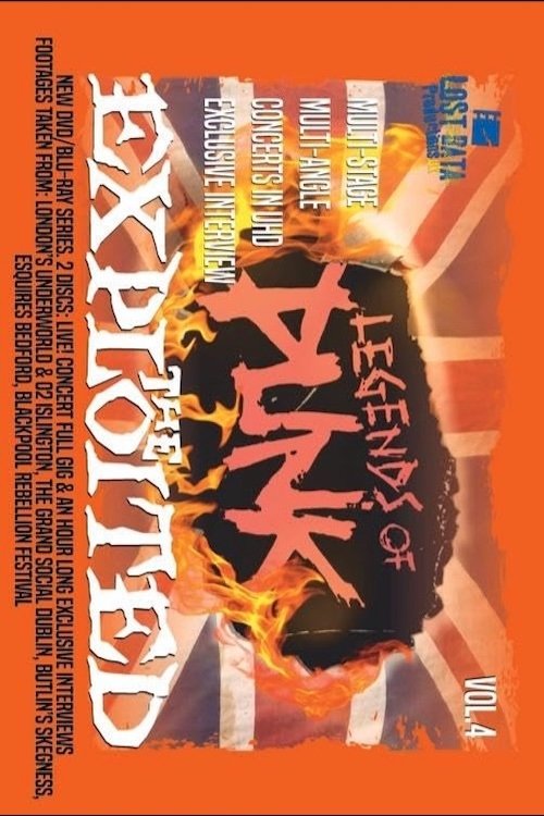 Movie poster for The Exploited: Legends of Punk V.4 (2024)