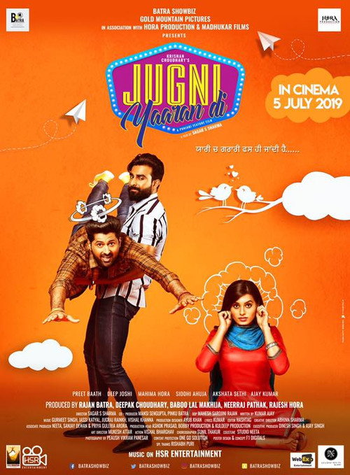 Movie poster for Jugni Yaaran Di (2019)