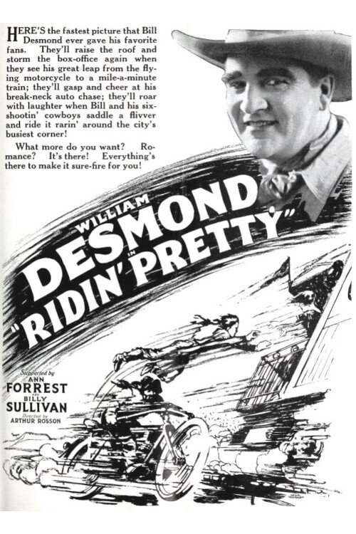 Movie poster for Ridin' Pretty (1925)