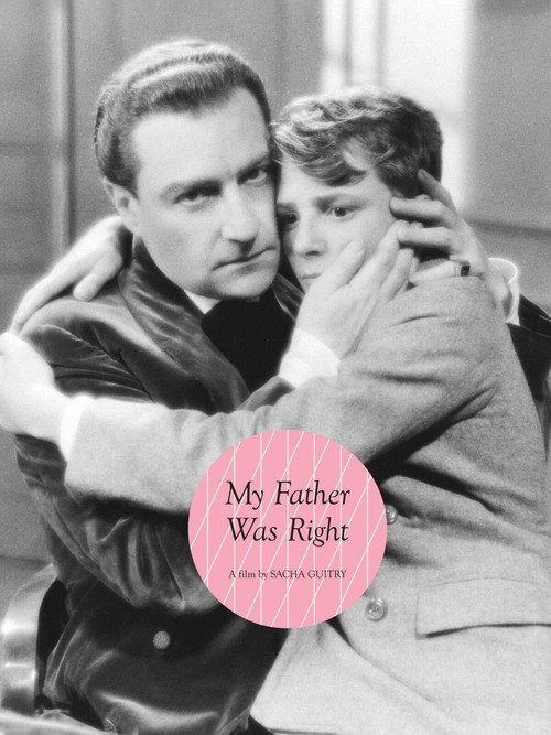 Movie poster for My Father Was Right (1936)