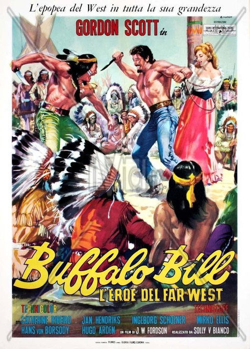 Movie poster for L'Attaque de Fort Adams (Une aventure de Buffalo Bill) (1965)