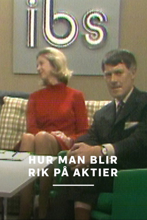 Movie poster for Hur man blir rik på aktier (1970)