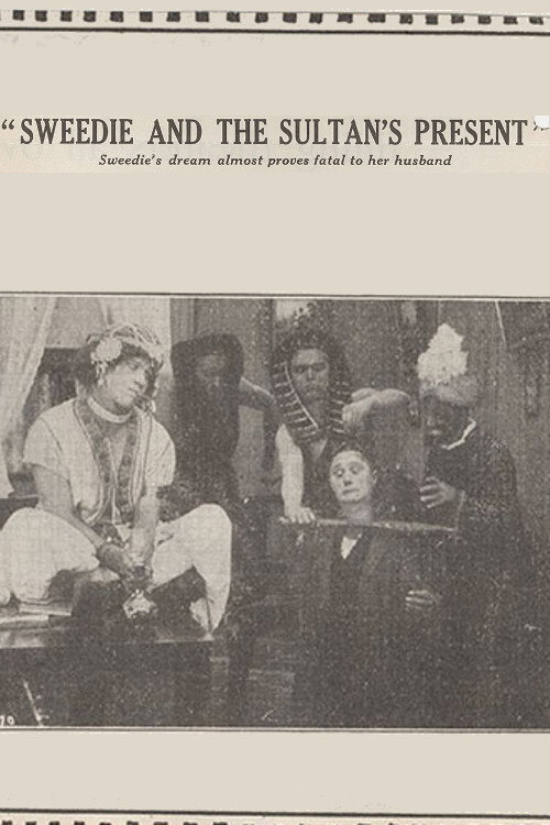 Movie poster for Sweedie and the Sultan's Present (1915)