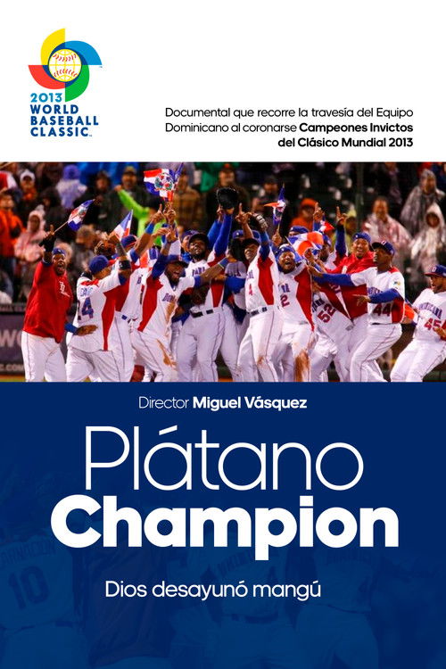 Movie poster for Plátano Champion (2027)