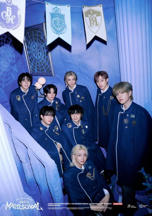 Movie poster for 4th FANMEETING "SKZ'S MAGIC SCHOOL" (2024)