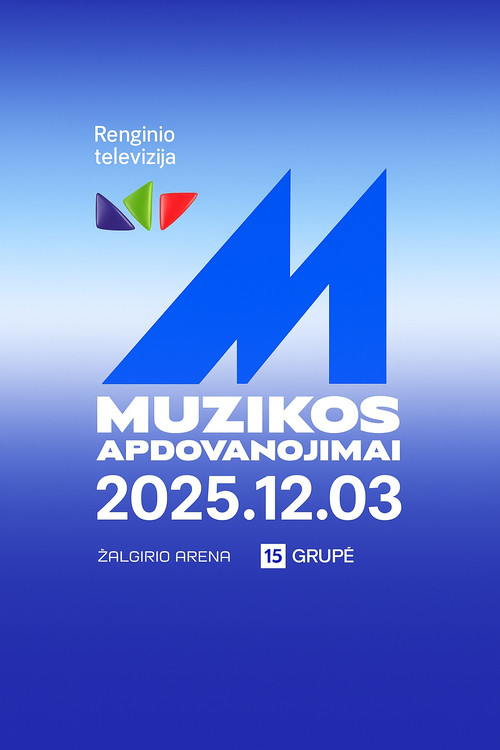 M1 Muzikos apdovanojimai poster