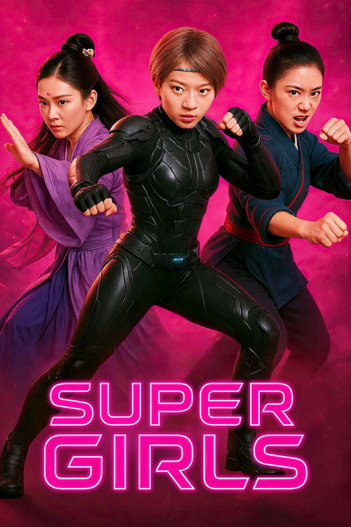 Movie poster for Super Girls