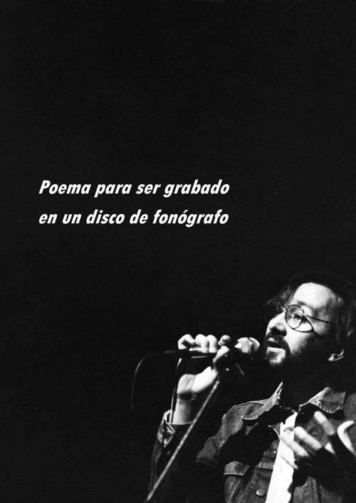Movie poster for Poema para ser grabado en un disco de fonógrafo (2021)