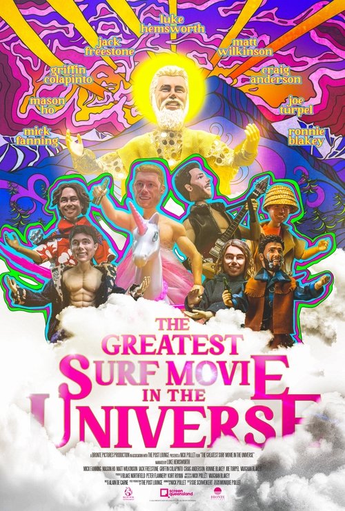 Movie poster for The Greatest Surf Movie in the Universe (2023)