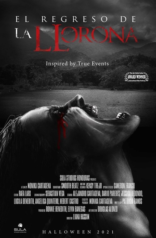 Movie poster for The Return of La Llorona (2021)