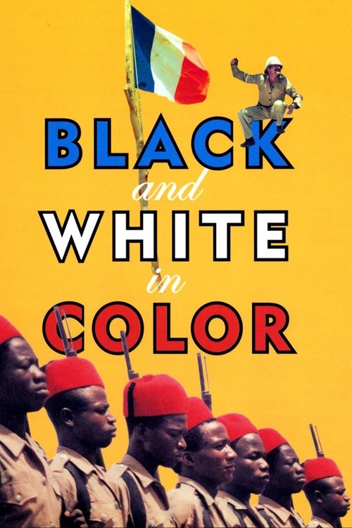 Movie poster for Black and White in Color (1976)