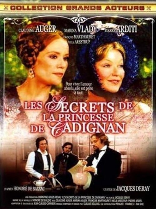 Movie poster for The Secrets of the Princesse de Cadignan (1982)