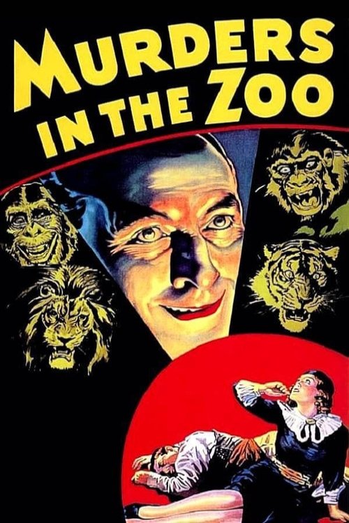 Movie poster for Murders in the Zoo (1933)
