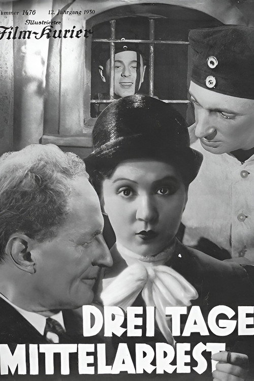 Movie poster for Three Days in the Guardhouse (1930)