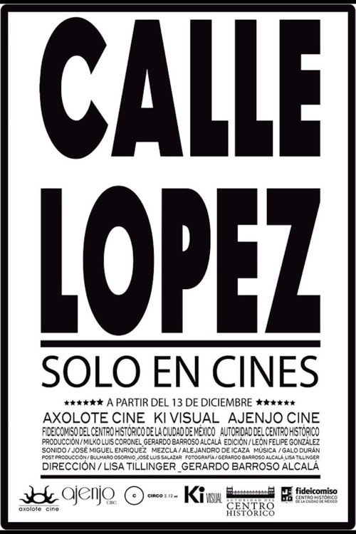Movie poster for Lopez Street (2013)