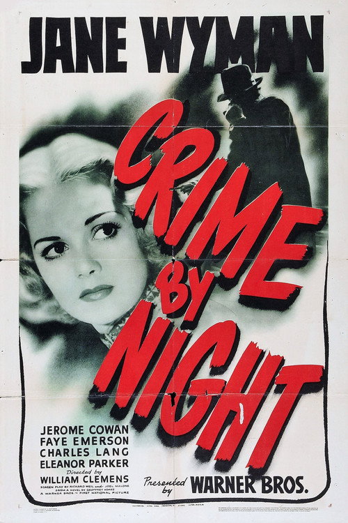 Movie poster for Crime by Night (1944)