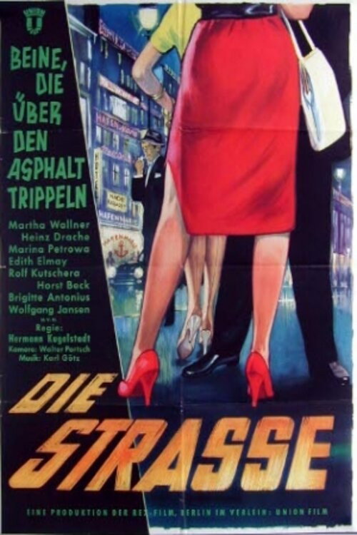 Movie poster for Die Straße (1958)