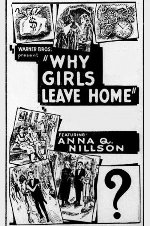 Movie poster for Why Girls Leave Home (1921)