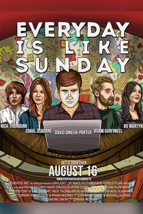 Movie poster for Everyday Is Like Sunday (2013)