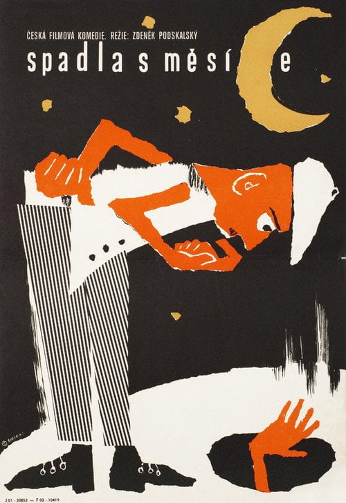 Movie poster for Spadla s měsíce (1961)