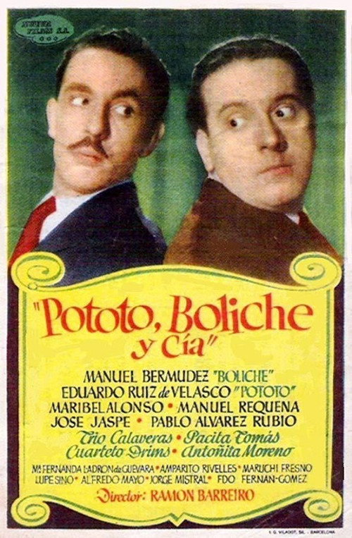 Movie poster for Pototo, Boliche y Compañía (1948)