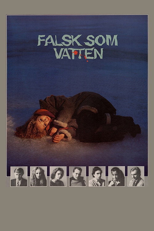 Movie poster for False as Water (1985)