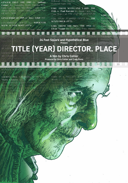 Movie poster for Title (Year) Director. Place