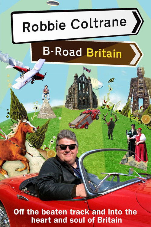 Robbie Coltrane: B-Road Britain poster