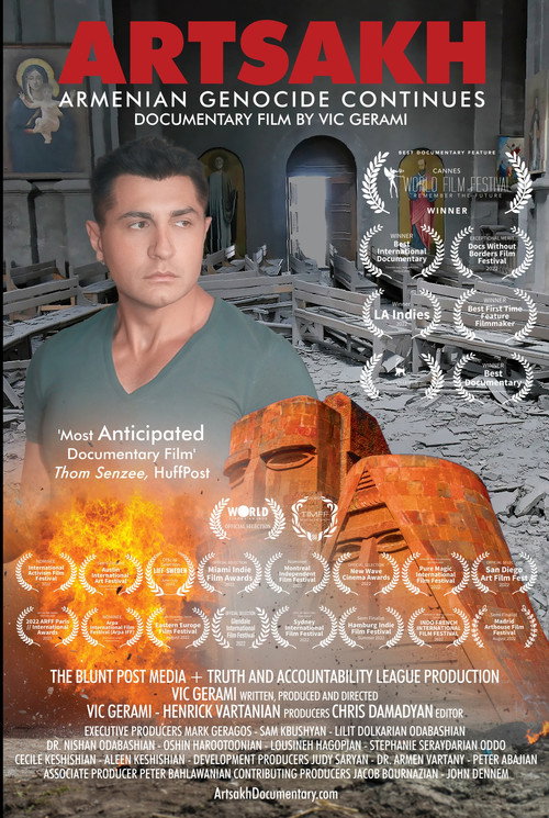 Movie poster for ARTSAKH Armenian Genocide Continues