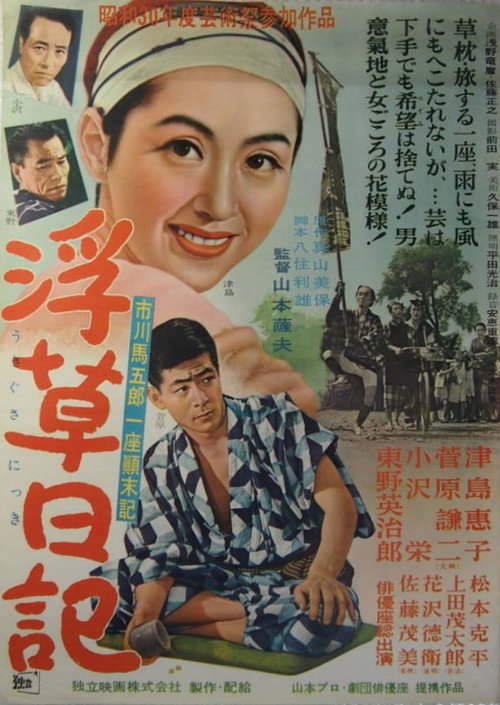 Movie poster for Floating Weeds Diary (1955)