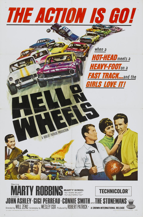 Movie poster for Hell on Wheels (1967)