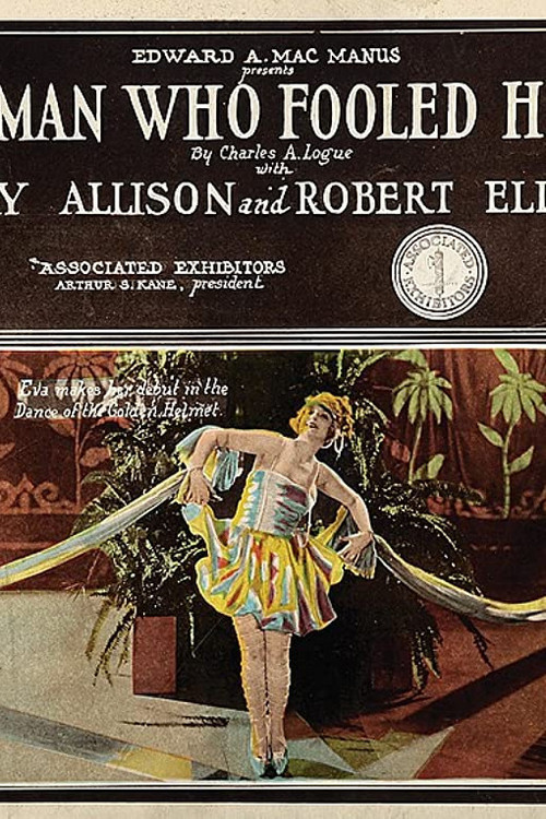 Movie poster for The Woman Who Fooled Herself (1922)
