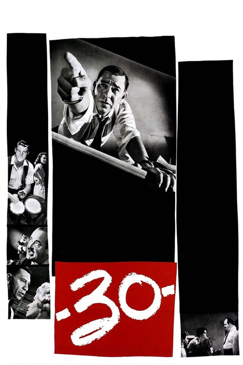 Movie poster for -30- (1959)