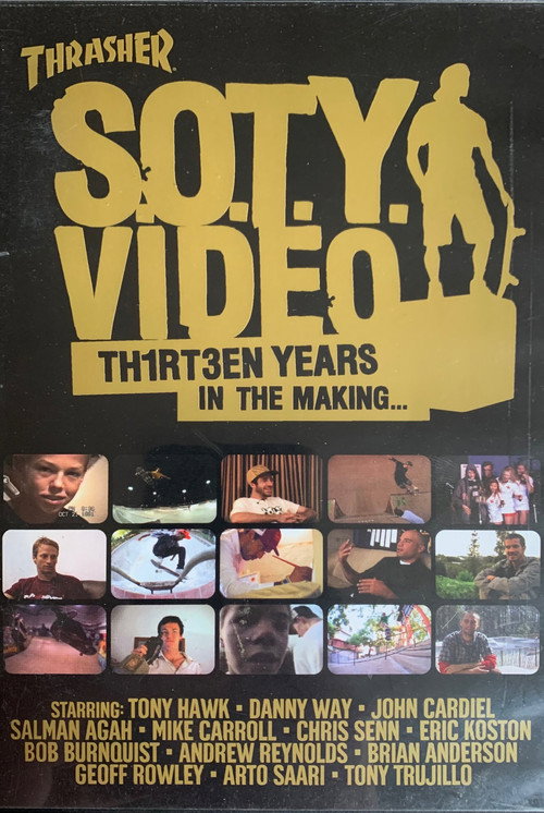 Movie poster for Thrasher - S.O.T.Y. Video (2003)