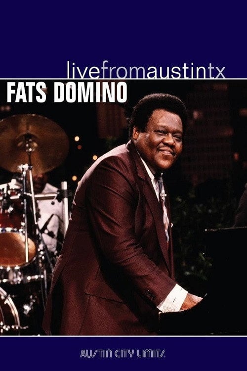 Movie poster for Fats Domino Live from Austin Texas (1986)