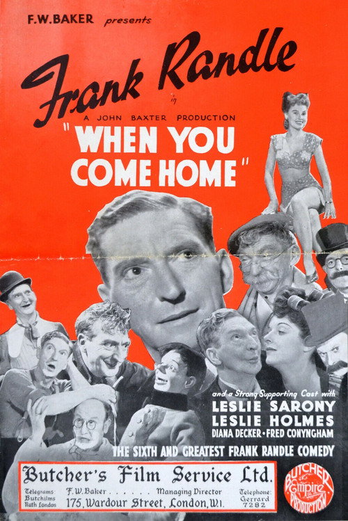 Movie poster for When You Come Home (1948)