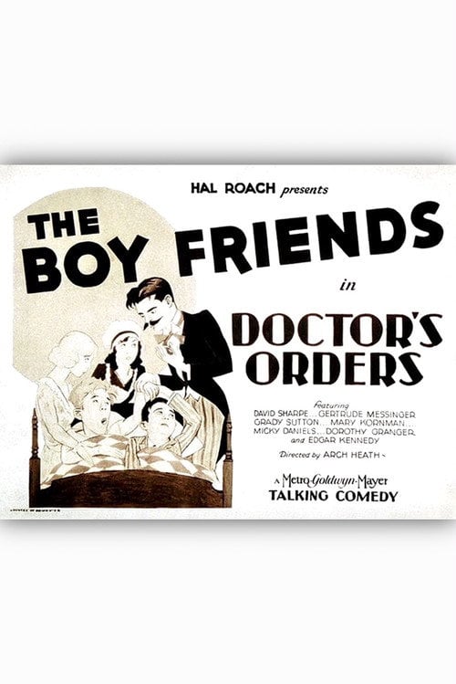 Movie poster for Doctor's Orders (1930)