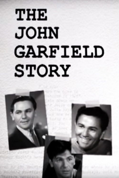 Movie poster for The John Garfield Story (2003)