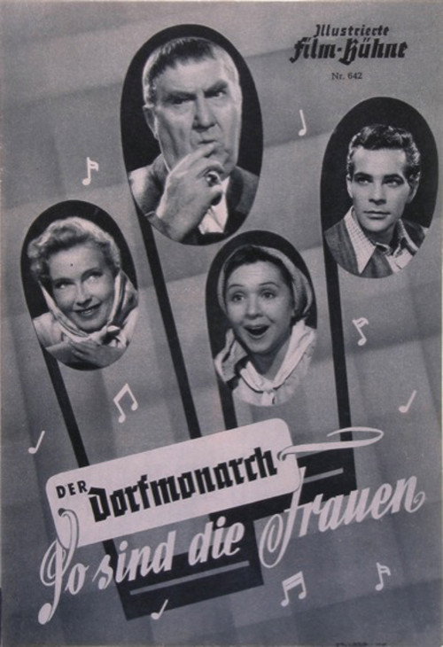 Movie poster for Der Dorfmonarch (1950)