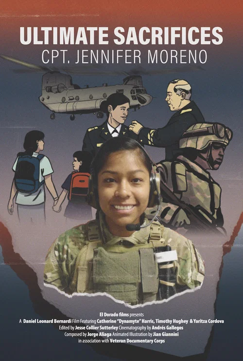 Movie poster for Ultimate Sacrifices: CPT. Jennifer Moreno (2022)